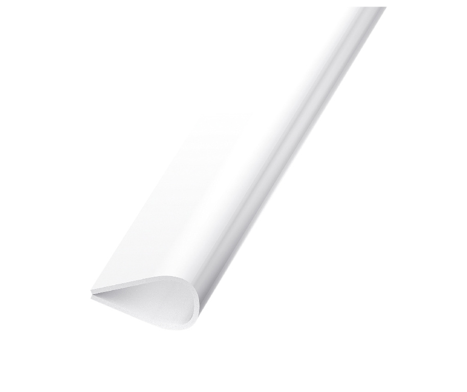 Profil clema, PVC, 15 x 1 mm, 2 m