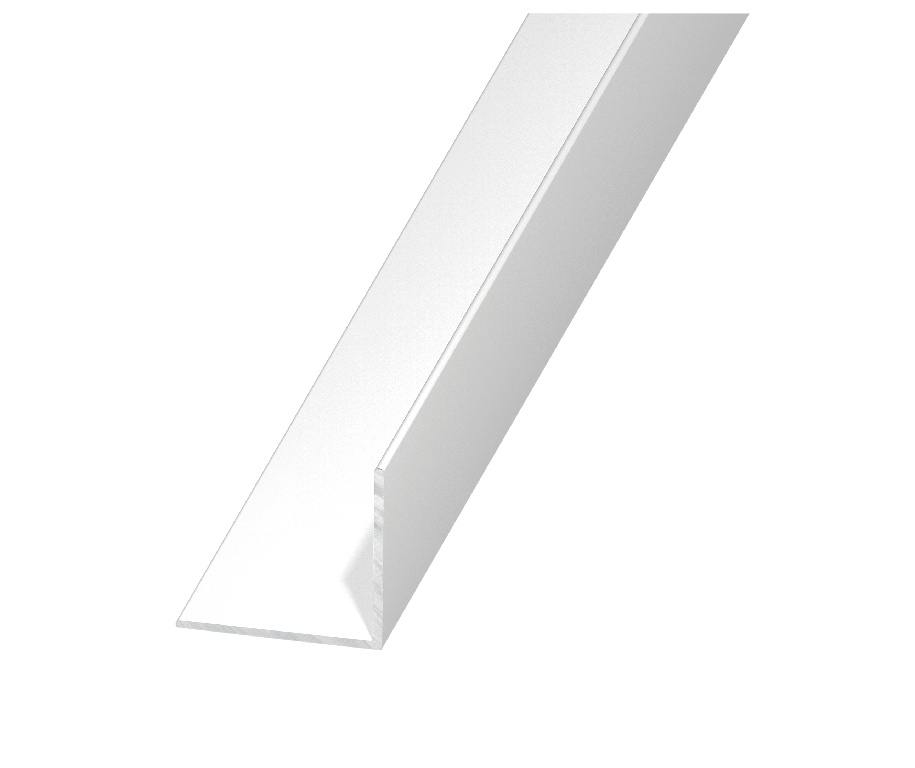 Cornier aluminiu, 15 mm x 15 mm x 1.5 mm, 2.5 m