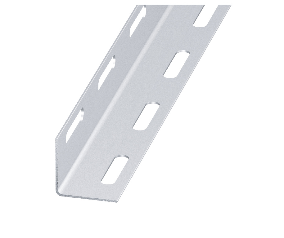 Cornier metal perforat, 30 mm x 30 mm x 2mm, 1 m