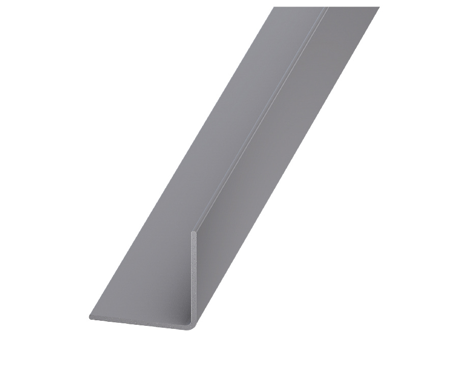 Cornier PVC, 20 x 20 mm, 2.5 m, gri