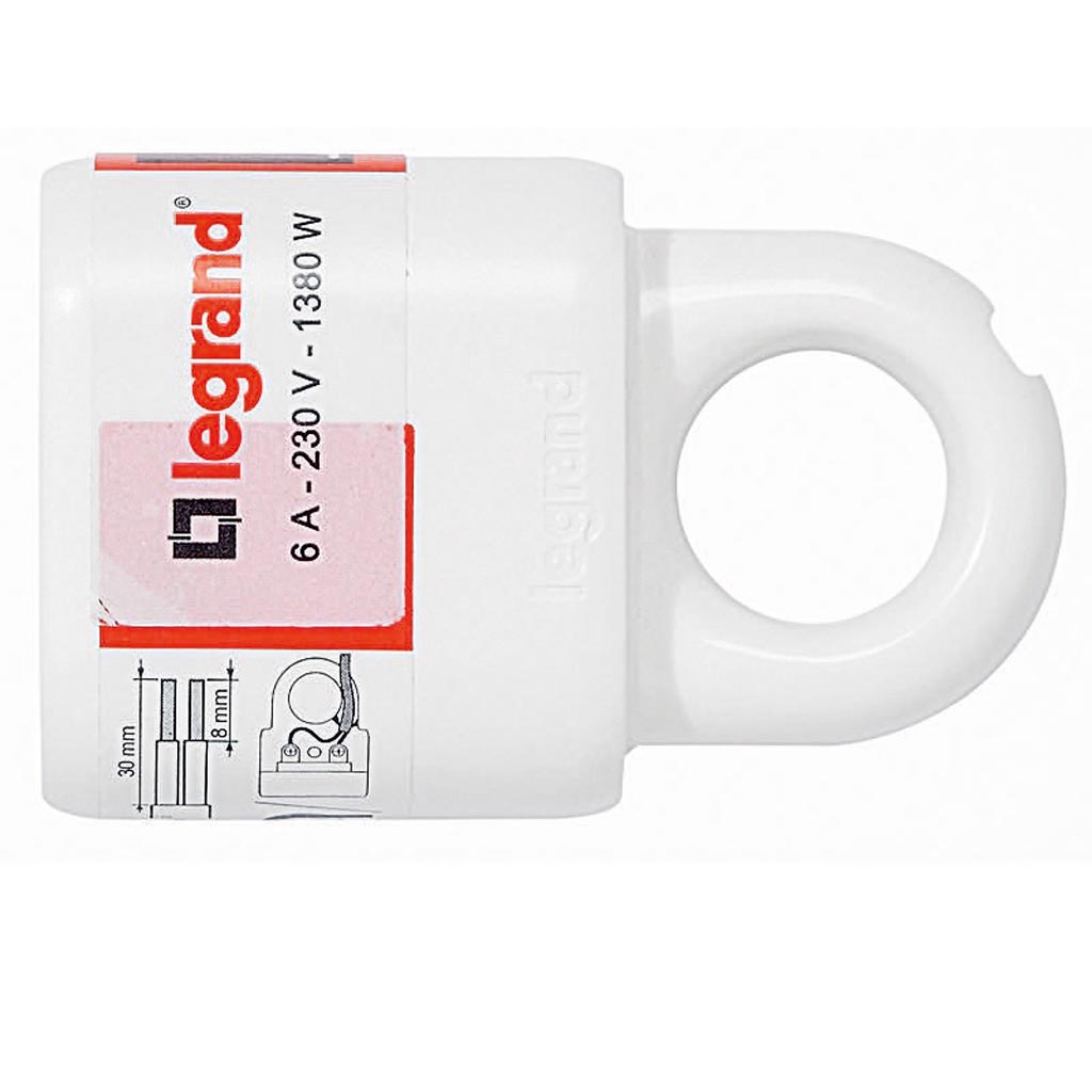 Priza cu inel extragere helium LEGRAND, 1380W, 16A, alb