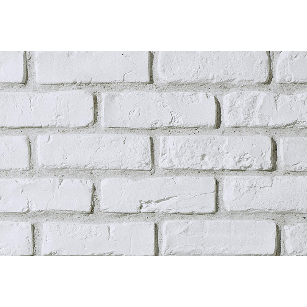 Caramida decorativa MODULO, 19 x 6 cm, 1 mp, ipsos, alb
