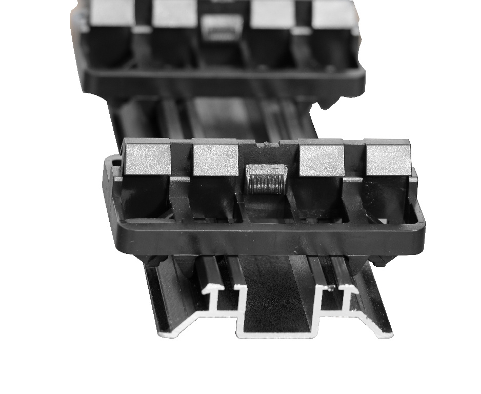 Grinda aluminiu cu clips, 198 x 6.3 cm x 2.95 cm  GoodHome Areto