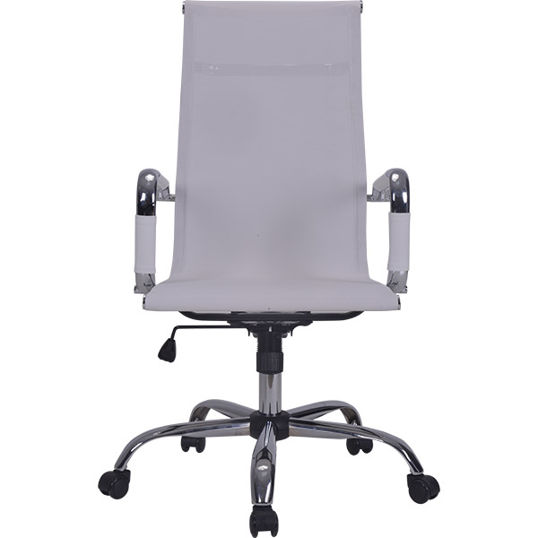 Scaun birou operational MYRIA 3503WH, plasa, alb