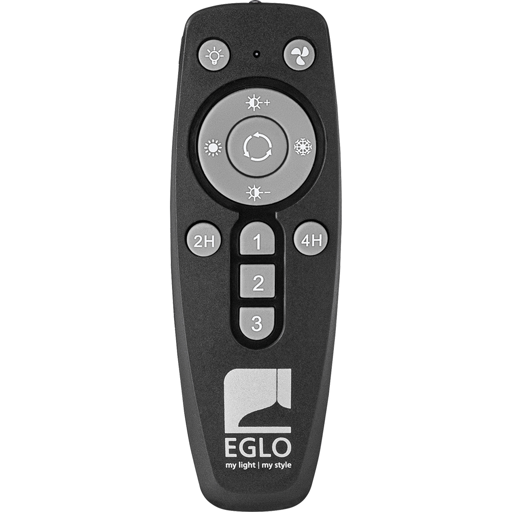 Plafoniera EGLO Namori, 4x9W, 4400lm, 50cm, negru