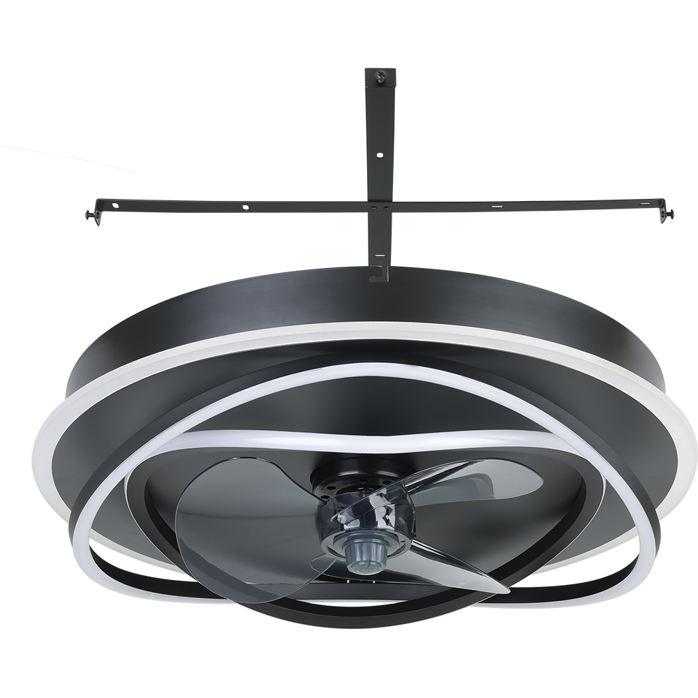 Plafoniera EGLO Namori, 4x9W, 4400lm, 50cm, negru