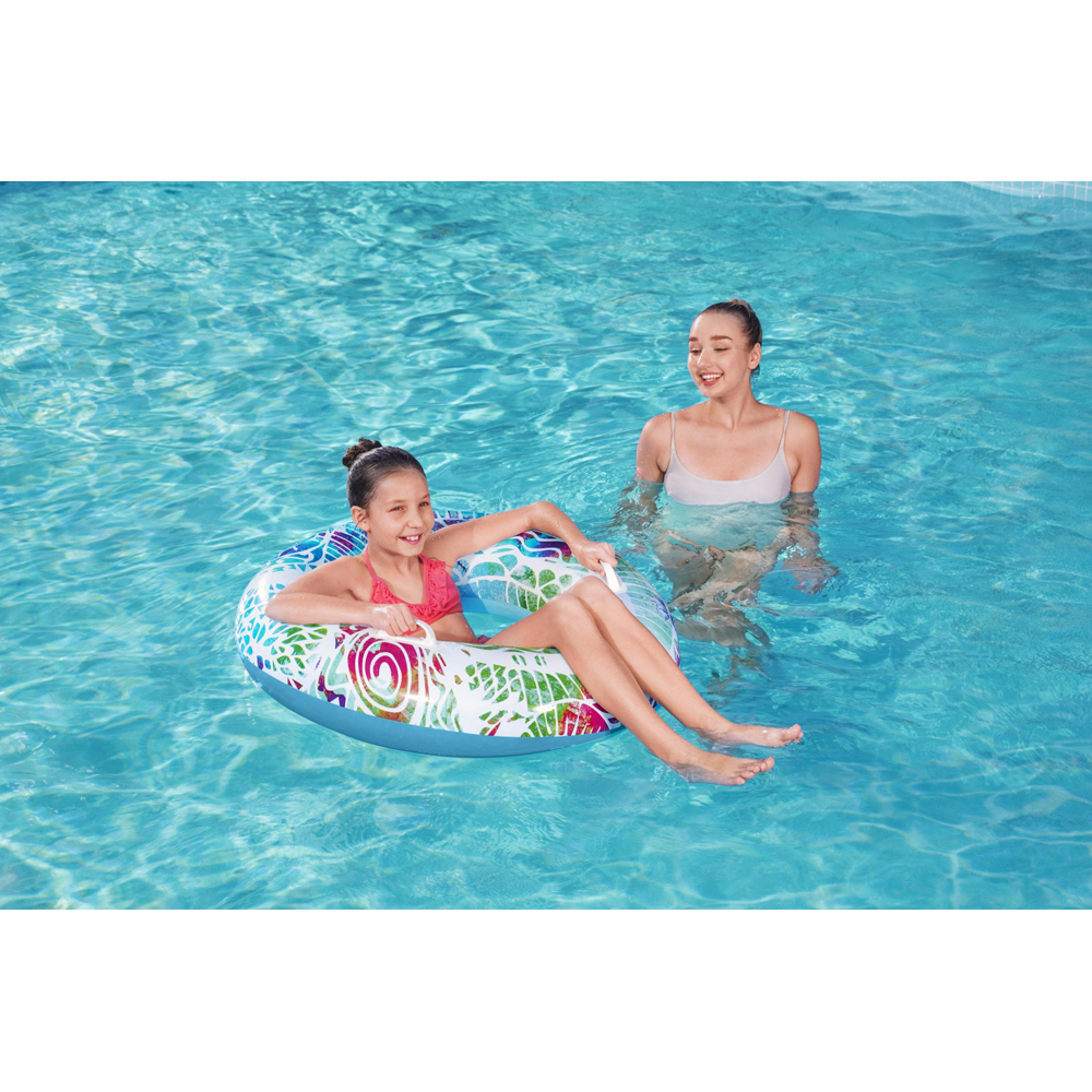 Colac de inot gonflabil BESTWAY, 91 cm, 6-12 ani, multicolor, 1 buc