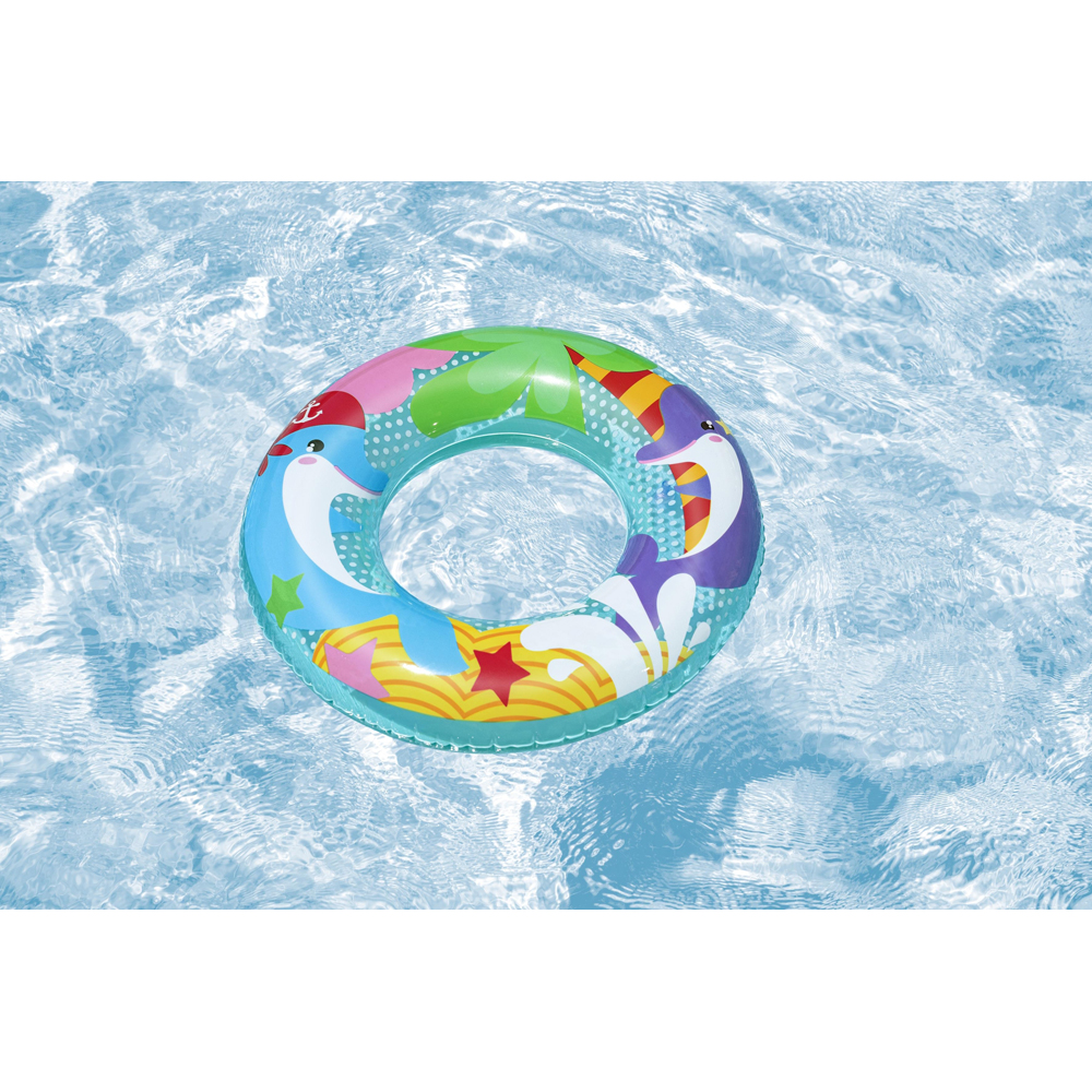 Colac de inot gonflabil BESTWAY, 51 cm, 3-6 ani, cu desene, 1 buc