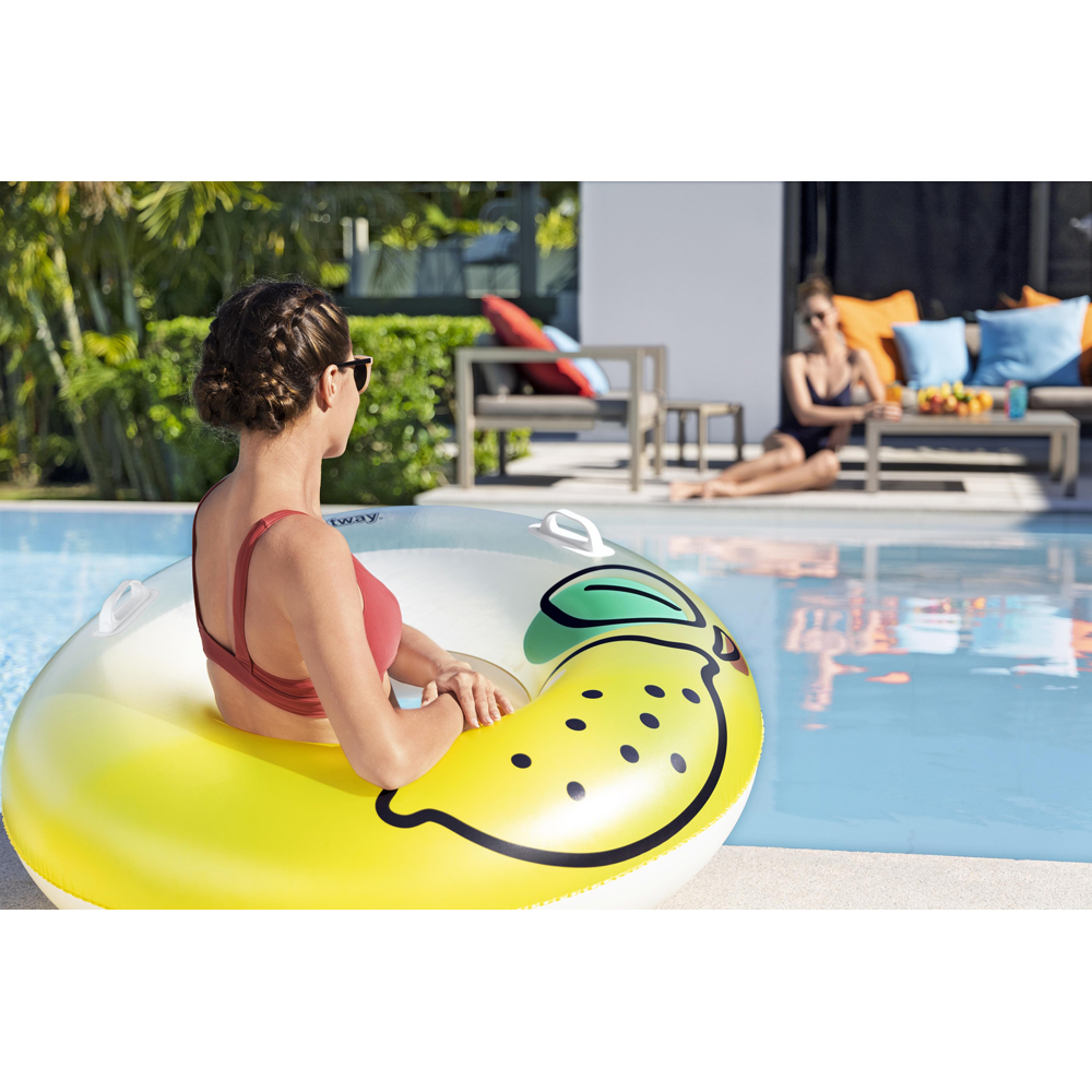 Colac de inot gonflabil BESTWAY, 114 cm, 12 ani+, capacitate maxima 100 kg, model lamaie