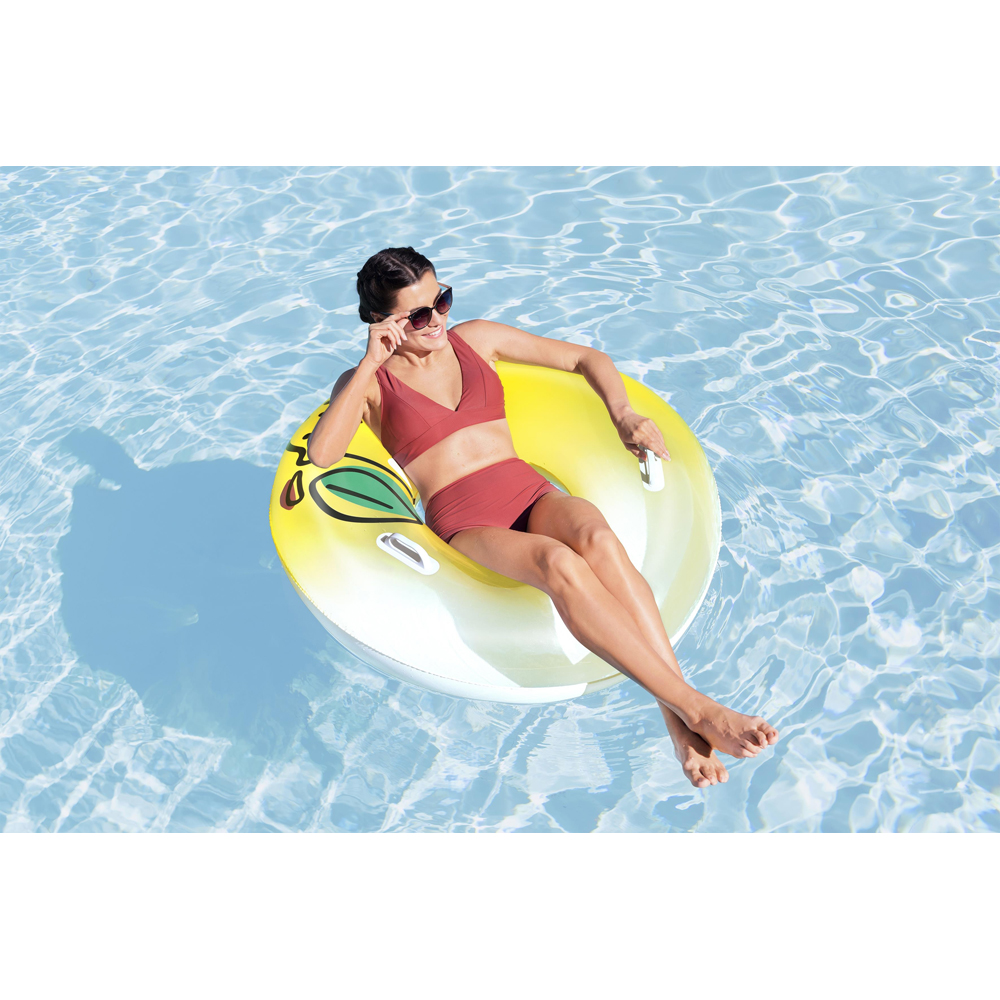 Colac de inot gonflabil BESTWAY, 114 cm, 12 ani+, capacitate maxima 100 kg, model lamaie