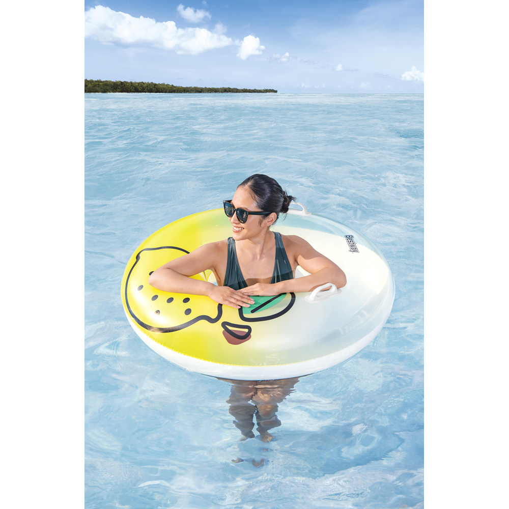 Colac de inot gonflabil BESTWAY, 114 cm, 12 ani+, capacitate maxima 100 kg, model lamaie