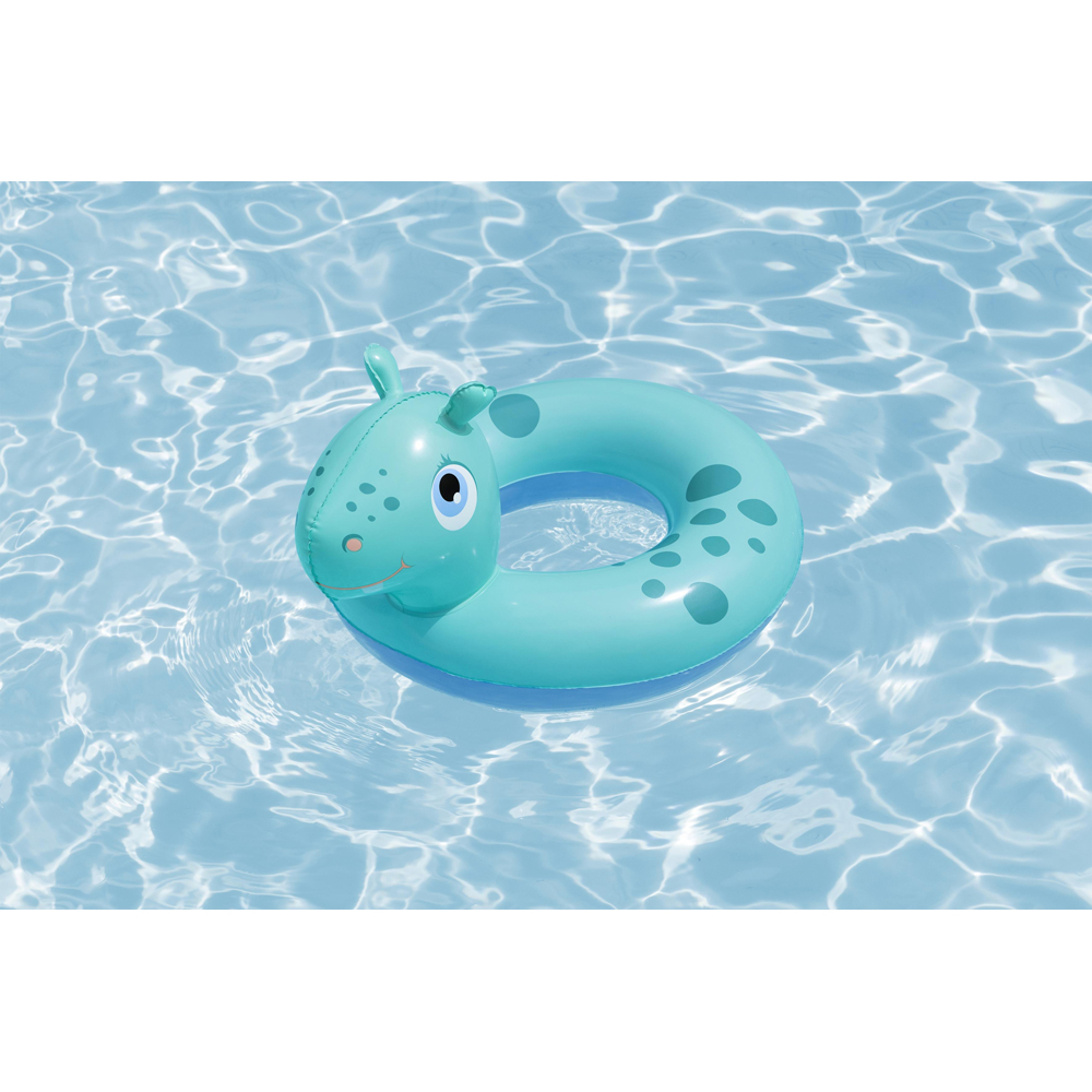 Colac de inot gonflabil BESTWAY, 3-6 ani, capacitate maxima 60 kg, forma animalut, 1 buc