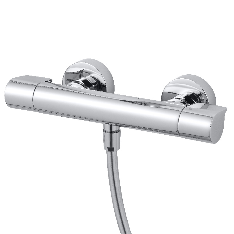 Set dus GOODHOME Cavally, termostat, 1 functie, crom