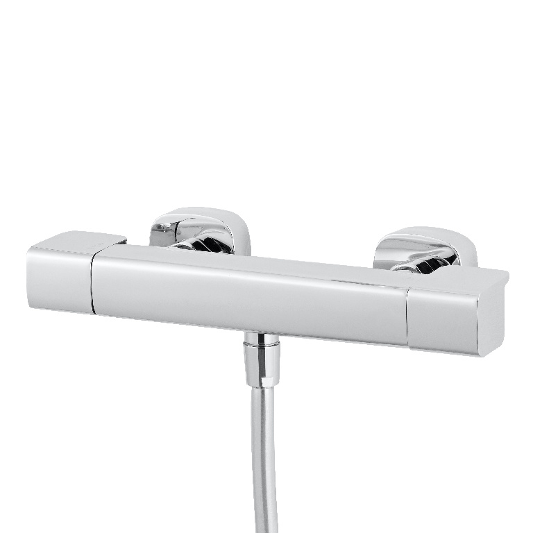 Set dus GOODHOME Teesta, termostat, 1 functie, crom