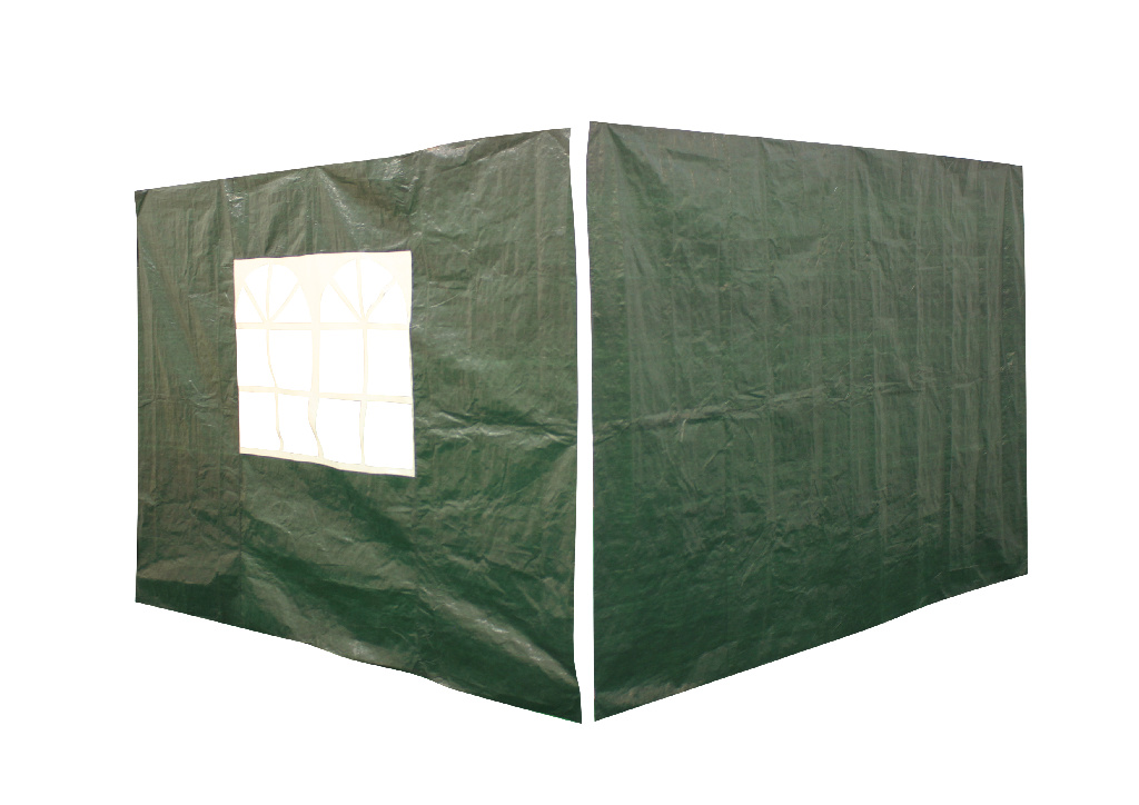 Perete pavilion Blooma Suhali, polietilena, 295 x 194 cm, verde