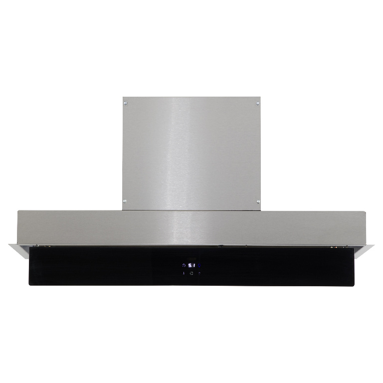 Hota incorporabila GOODHOME Bamia GHIH80, 1 motor, 765 m3/h, L 80 cm, negru-inox