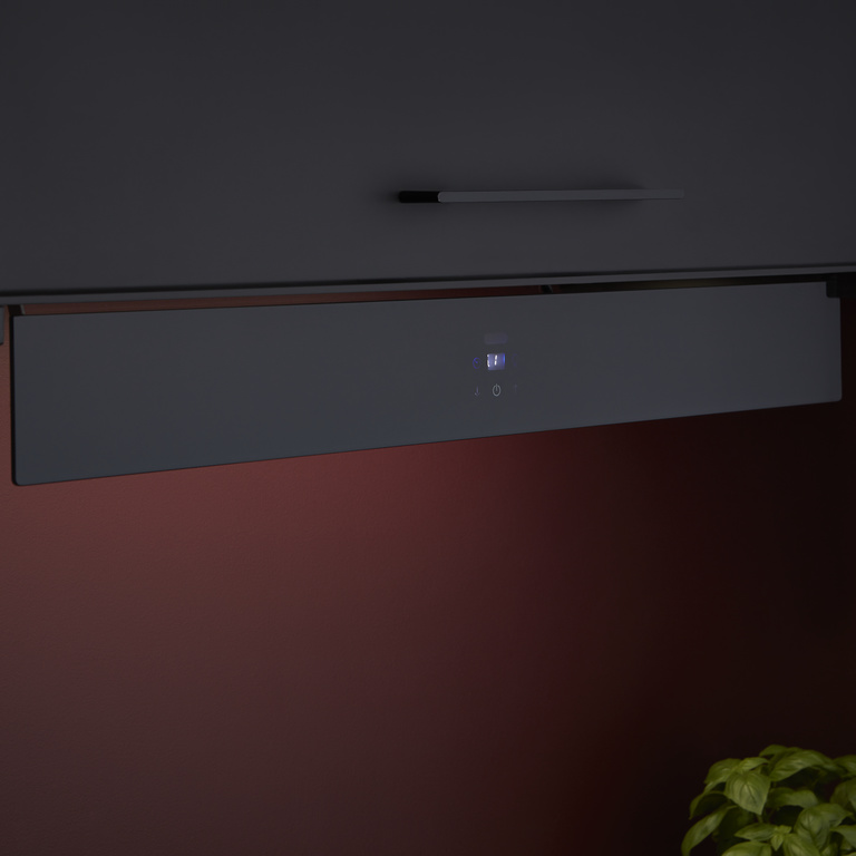 Hota incorporabila GOODHOME Bamia GHIH80, 1 motor, 765 m3/h, L 80 cm, negru-inox