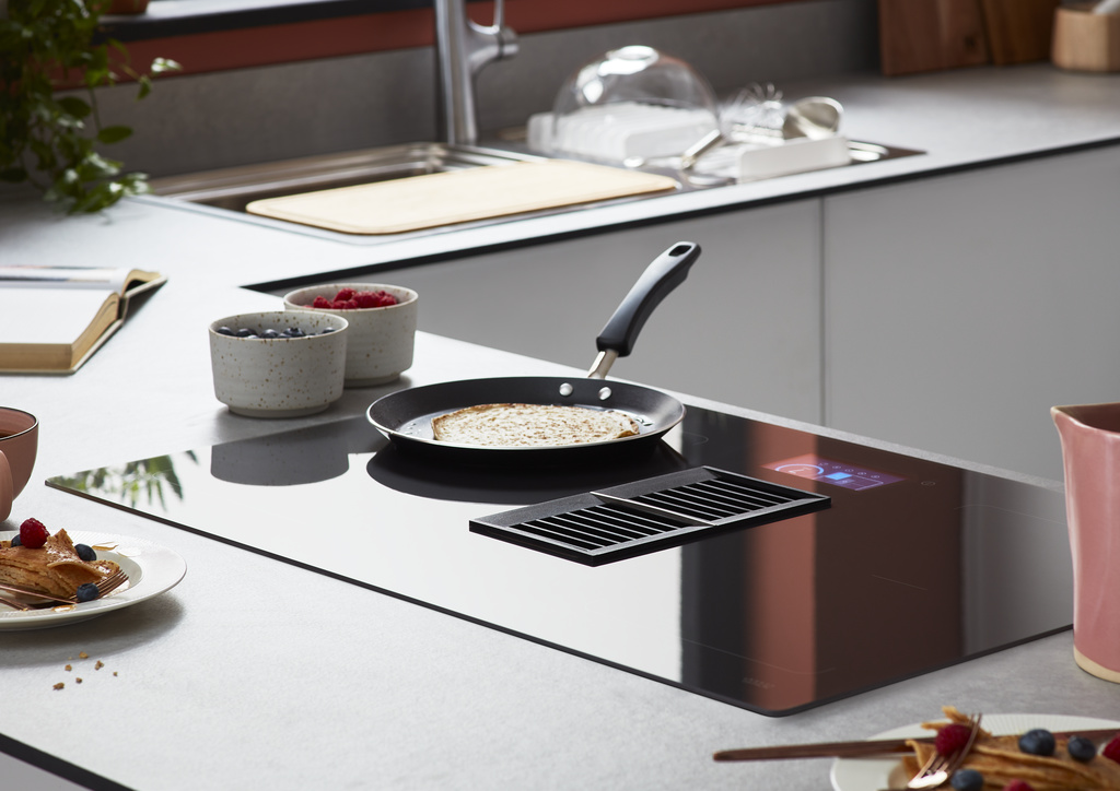 Plita incorporabila GoodHome GHIHEF77B, inductie, 4 arzatoare, sticla ceramica, negru