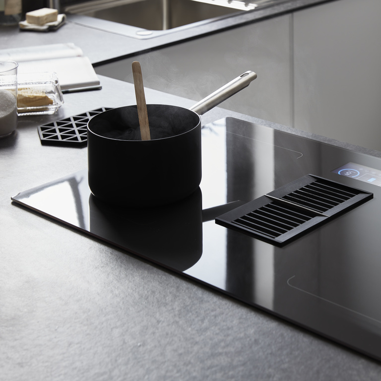 Plita incorporabila GoodHome GHIHEF77B, inductie, 4 arzatoare, sticla ceramica, negru