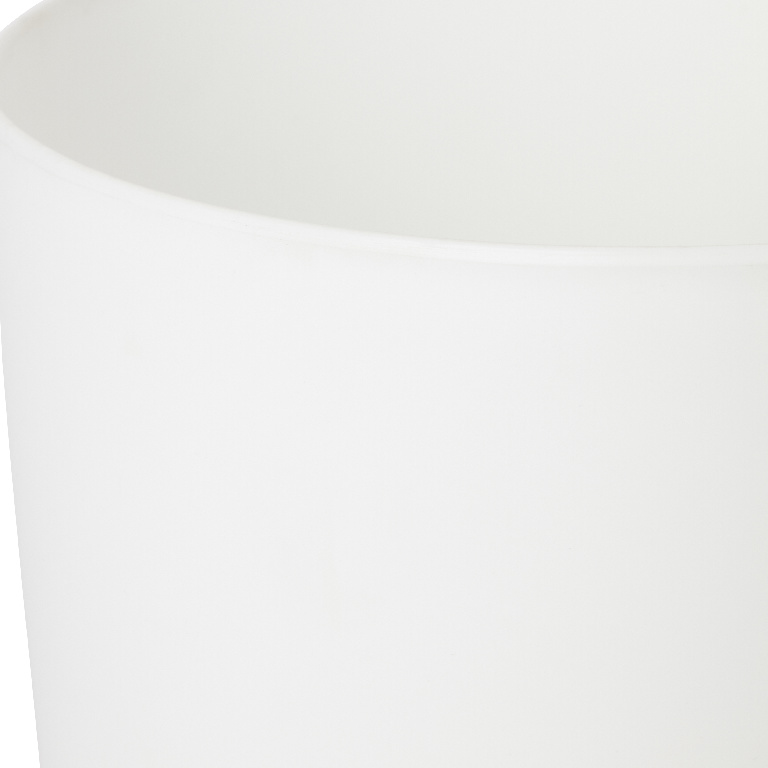 Ghiveci flori GOODHOME, plastic, D 10.5 cm, alb