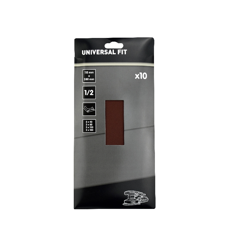 Set foi abrazive UNIVERSAL FIT, 115x280mm