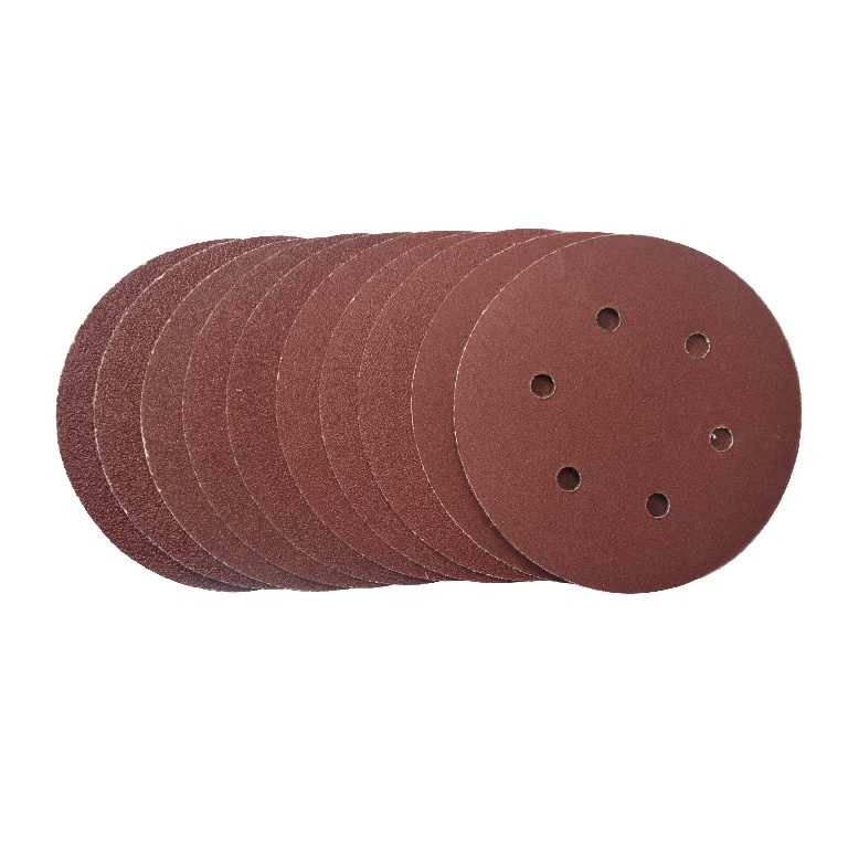 Mix 10 foi abrazive smirghel Universal Fit, rotunde, perforate, 150 mm x 150 mm, granulatie variata