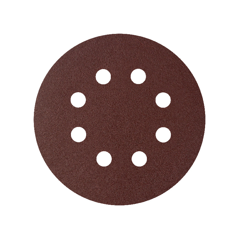 Mix 5 foi abrazive smirghel, rotunde, perforate, 125 mm x 125 mm, granulatie 40 Universal Fit