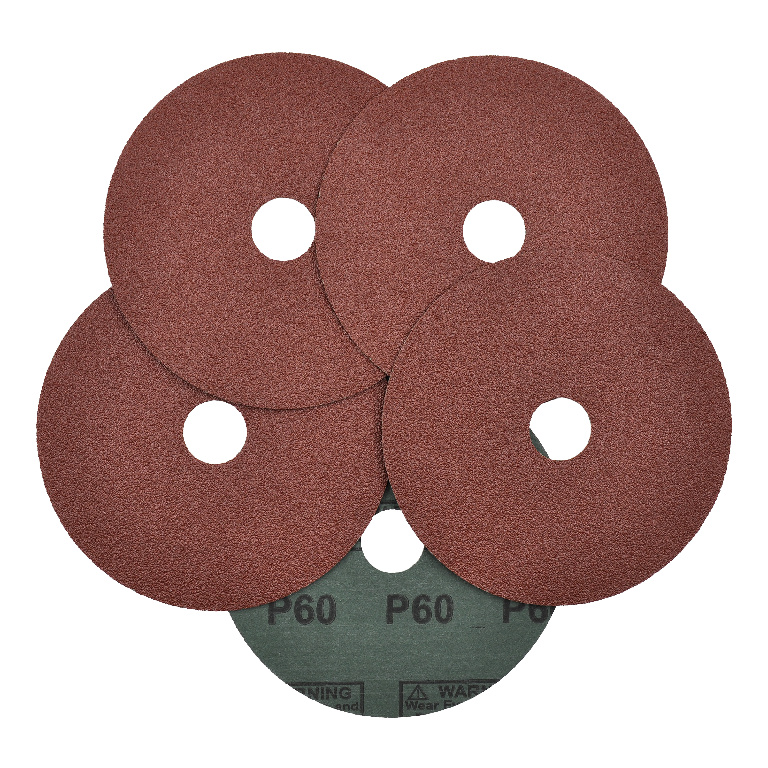 Disc din fibra pentru bormasina, 125 mm, granulatie 60