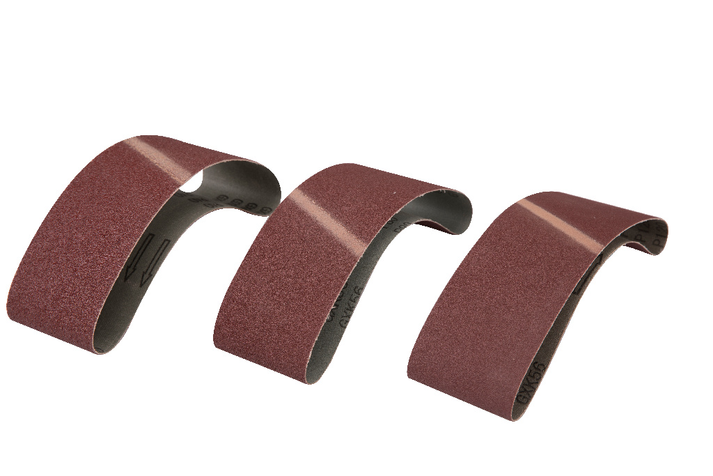 Set 3 benzi slefuit, panza smirghel, 610 mm x 100 mm, granulatie variata Universal Fit