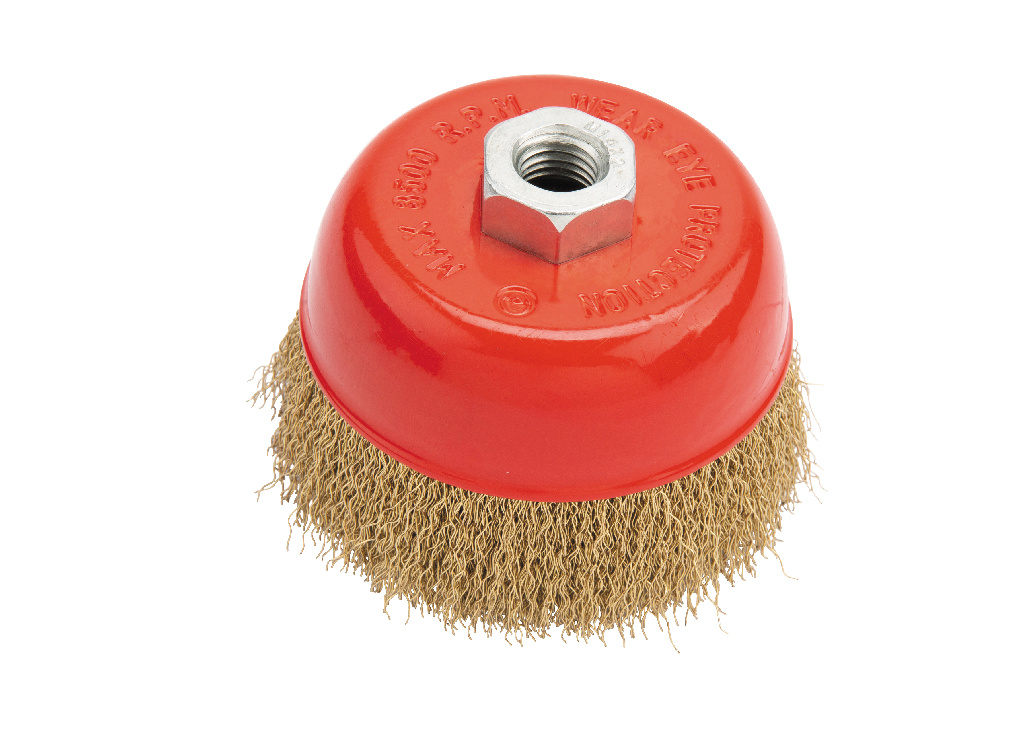 Perie cupa pentru polizor, 100 5mm  Universal fit