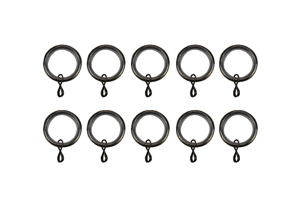 Set inele galerie, metal, 2.5 cm, diametru 16/19, auriu  GoodHome Antiki