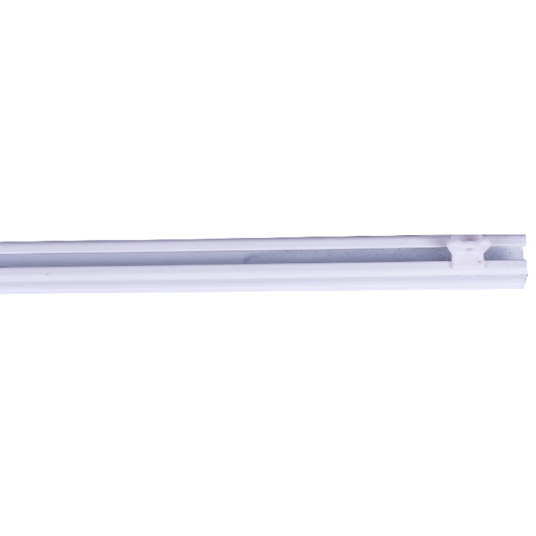 Sina simpla perdea, metal, 2.5 m, 1 canal  GoodHome Thira