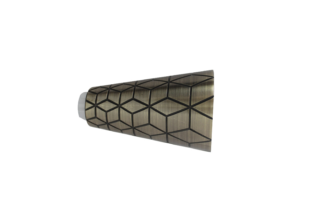 Capat sferic galerie, metal ceramica,  2.8 cm  GoodHome Athens