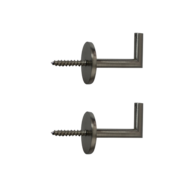 Elemente de prindere, metal, 73 mm, gri  GoodHome Athens