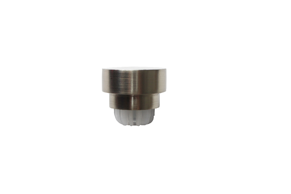 Capat tip capac galerie, metal, 2.8 cm, gri GoodHome Athens