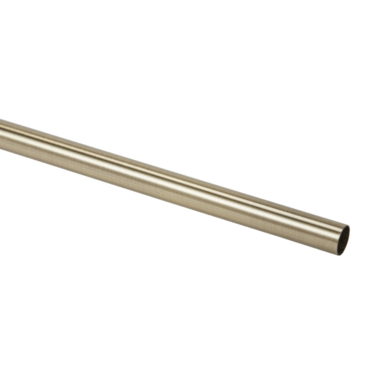 Galerie metal GoodHome Antiki, 250 cm, diametru 16 mm, auriu