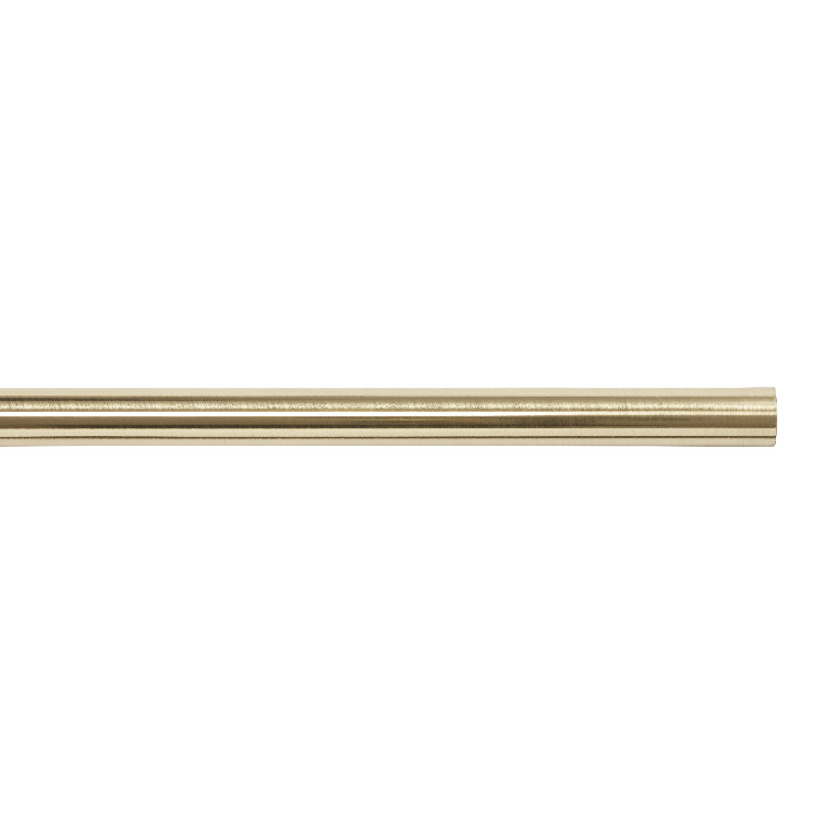 Galerie metal, 250 cm, diametru 19 mm, auriu  GoodHome Elasa