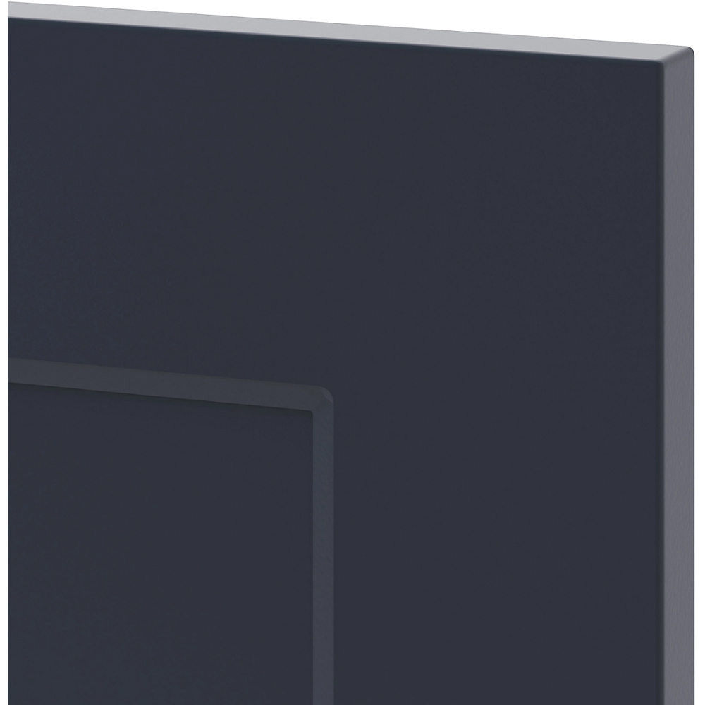 Front usa GoodHome Artemisia, 49.7 x 71.5 x 1.8 cm, PET si MDF, albastru mat
