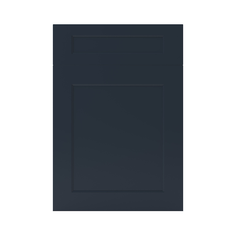 Front usa GOODHOME Artemisia, MDF, 49.7 x 71.5 x 1.8 cm, albastru inchis