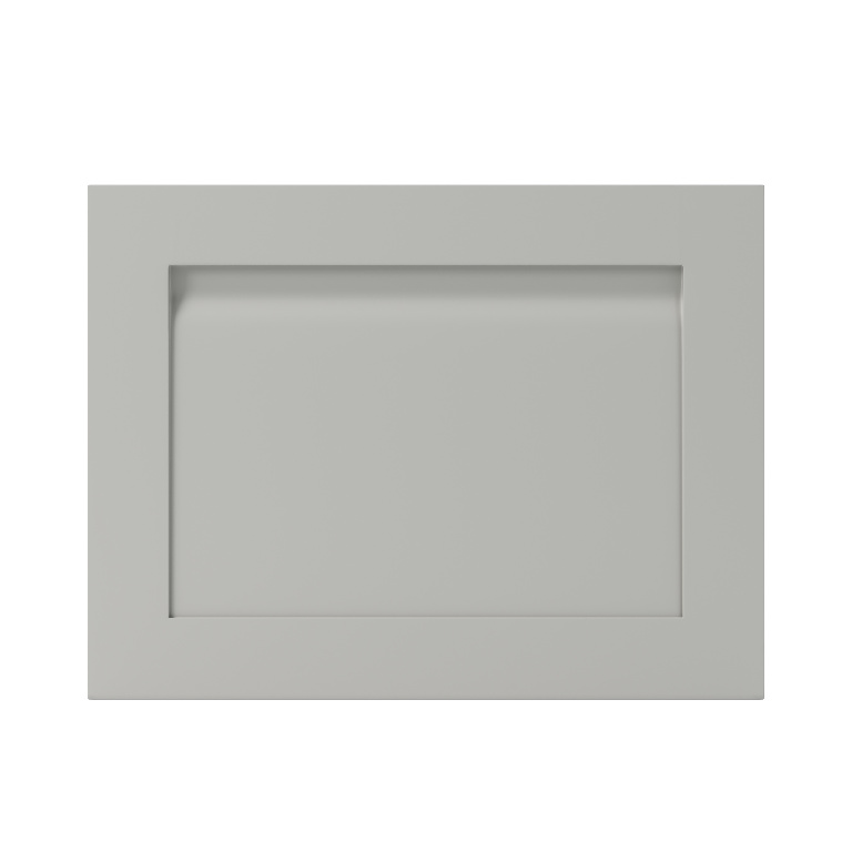 Front usa GOODHOME Garcinia, MDF, sticla, 60 x 45.3 cm, gri