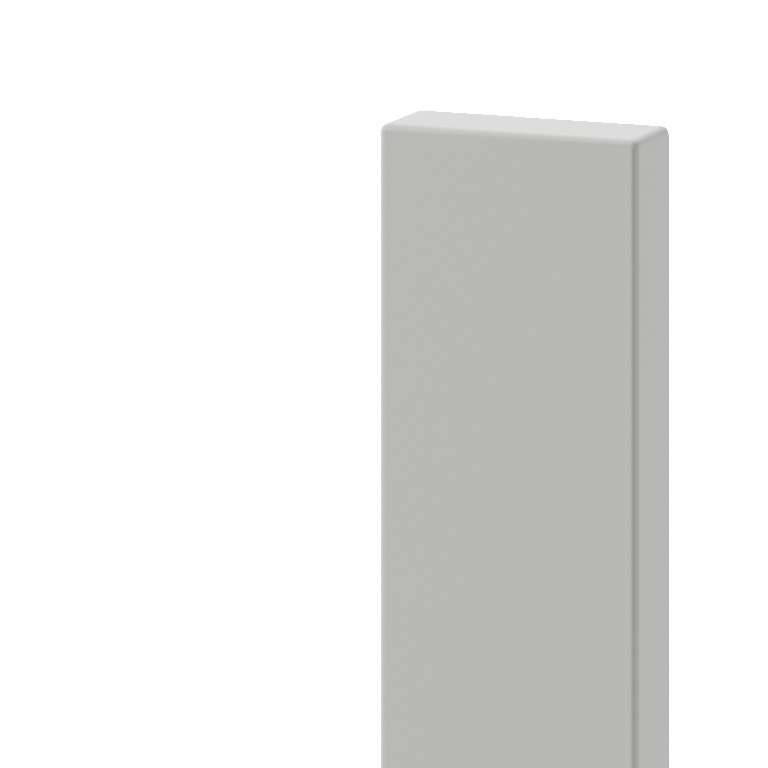 Front usa GOODHOME Garcinia, MDF, 59.7 x 5.8 x 2 cm, gri