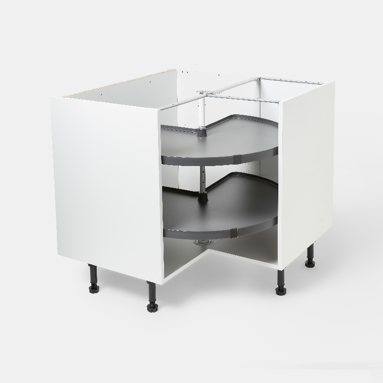 Sistem depozitare colt GOODHOME Jolly Pebre, 93 cm, antracit