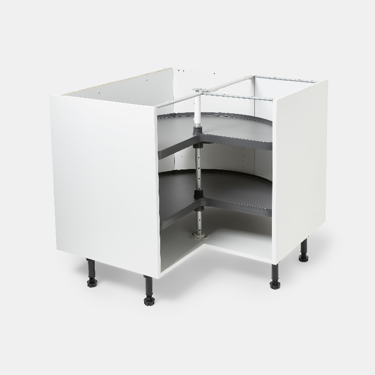 Sistem depozitare colt GOODHOME Jolly Pebre, 93 cm, antracit