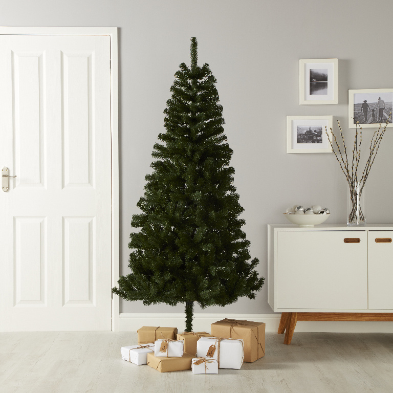 Brad artificial WOODLAND, 183cm, verde