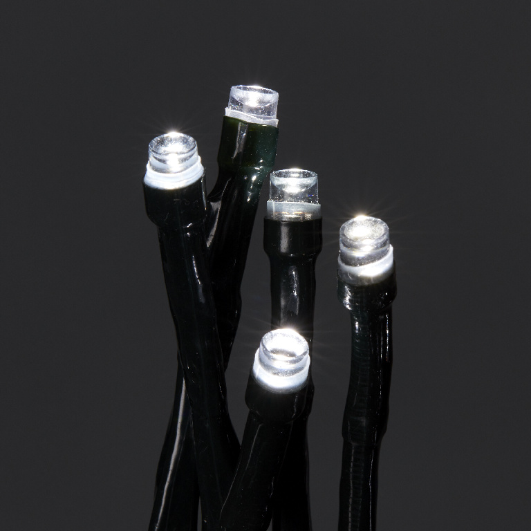 Instalatie brad LED UOML9118, 300 leduri, 8 functii, iluminat alb rece