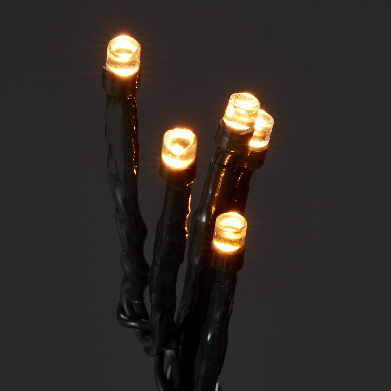 Instalatie brad LED UOML9120, 1000 leduri, 8 functii, iluminat alb cald