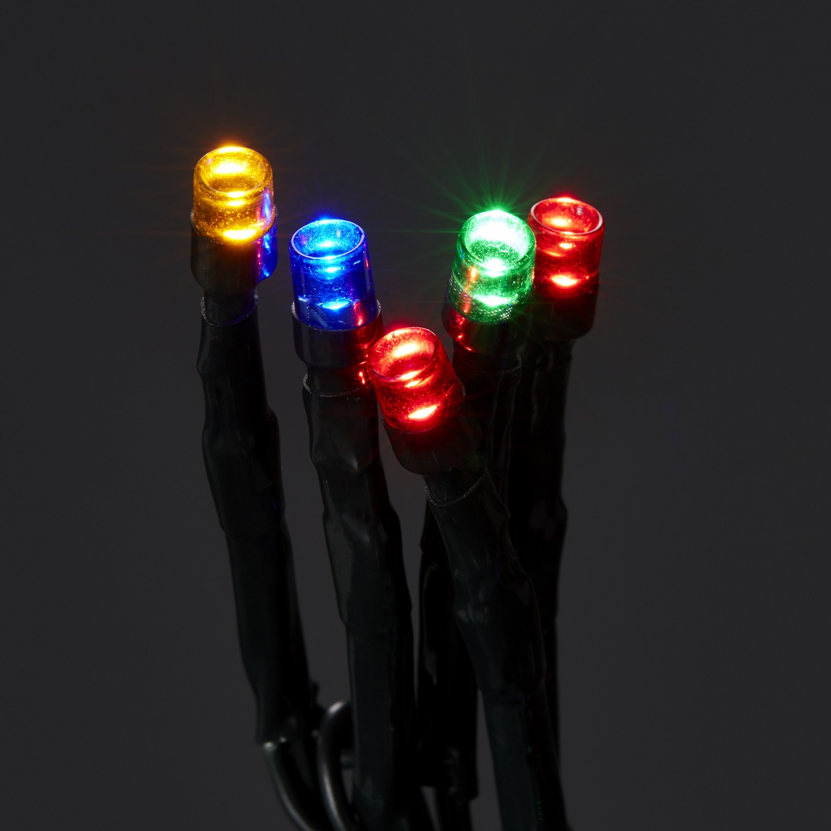 Instalatie brad LED UOML9122, 1000 leduri, 8 functii, iluminat multicolor