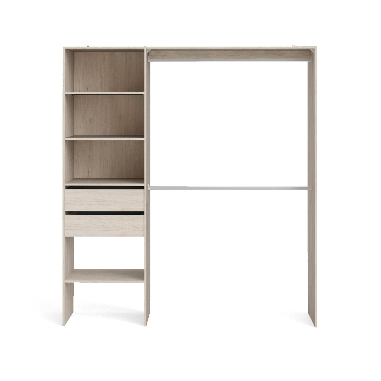 Kit dressing complet Zodiak, 200 x 181 cm, stejar