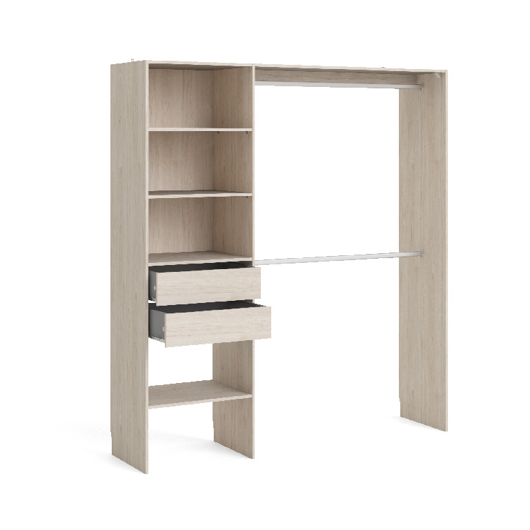 Kit dressing complet Zodiak, 200 x 181 cm, stejar