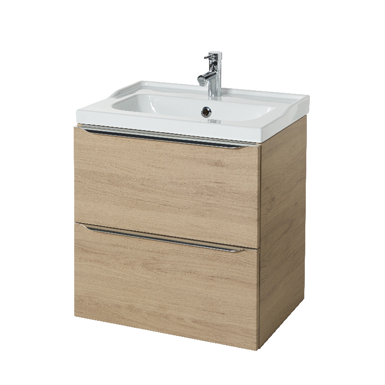 Masca lavoar GoodHome Imandra, suspendata, 60 x 45 x 60 cm, stejar